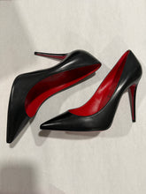 Load image into Gallery viewer, Christian Louboutin Black Leather Kate 100MM