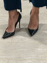 Load image into Gallery viewer, Christian Louboutin Black Leather Kate 100MM