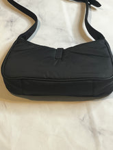 Load image into Gallery viewer, Saint Laurent YSL Le 5 a 7 Black Nylon Hobo Bag