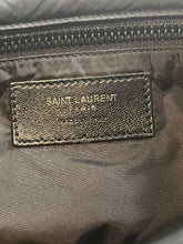 Load image into Gallery viewer, Saint Laurent YSL Le 5 a 7 Black Nylon Hobo Bag
