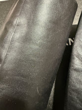 Load image into Gallery viewer, Chanel 14K Black Pearly Tall Boots CC Captoe