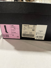 Load image into Gallery viewer, Chanel 14K Black Pearly Tall Boots CC Captoe