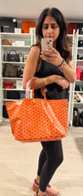 Load image into Gallery viewer, Goyard St Louis PM Orange Tote Handbag