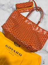 Load image into Gallery viewer, Goyard St Louis PM Orange Tote Handbag