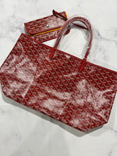 Load image into Gallery viewer, Goyard St Louis PM Red Tote Handbag