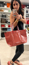 Load image into Gallery viewer, Goyard St Louis PM Red Tote Handbag
