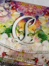 Load image into Gallery viewer, Christian Louboutin Loubi54 Satin Floral Clutch/Crossbody Handbag