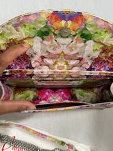 Load image into Gallery viewer, Christian Louboutin Loubi54 Satin Floral Clutch/Crossbody Handbag