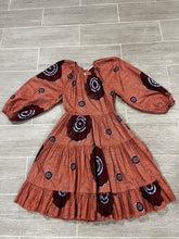 Load image into Gallery viewer, Ulla Johnson Orange Tribal Print Dress