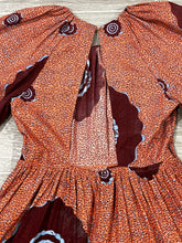 Load image into Gallery viewer, Ulla Johnson Orange Tribal Print Dress