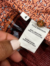 Load image into Gallery viewer, Ulla Johnson Orange Tribal Print Dress