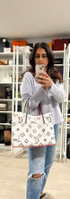 Load image into Gallery viewer, Christian Louboutin Snow White Perforated Small Tote Bag