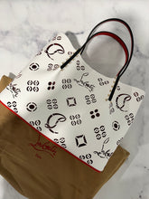 Load image into Gallery viewer, Christian Louboutin Snow White Perforated Small Tote Bag