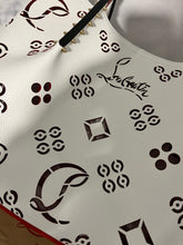 Load image into Gallery viewer, Christian Louboutin Snow White Perforated Small Tote Bag