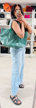 Load image into Gallery viewer, Goyard St Louis PM Green Tote Handbag