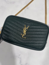 Load image into Gallery viewer, Saint Laurent YSL New Vert Fonce Lou Camera Crossbody Bag