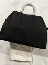 Load image into Gallery viewer, The Row Margaux 15 Pebbled Leather Handbag