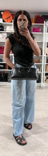 Load image into Gallery viewer, Valentino Garavani East West Black Lambskin Cross body Top Handle