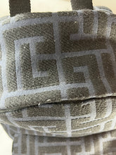 Load image into Gallery viewer, Balmain Navy Black Logo Backpack