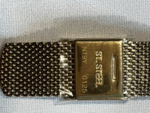 Load image into Gallery viewer, Olivia Burton London Rectangle Gold Mesh Watch