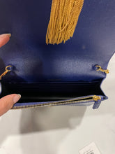 Load image into Gallery viewer, Saint Laurent YSL Wallet on Chain Kate Tassel Leather Crossbody