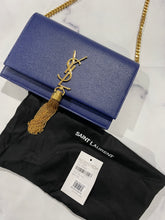 Load image into Gallery viewer, Saint Laurent YSL Wallet on Chain Kate Tassel Leather Crossbody