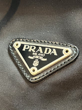 Load image into Gallery viewer, Prada Re-Nylon Black Drawstring Pouch