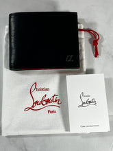 Load image into Gallery viewer, Christian Louboutin Black Gun Metal Wallet