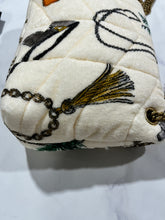 Load image into Gallery viewer, Saint Laurent YSL Ivory Terry Cloth Lou Lou Small Puffer