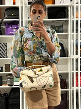 Load image into Gallery viewer, Saint Laurent YSL Ivory Terry Cloth Lou Lou Small Puffer