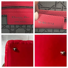 Load image into Gallery viewer, Dior Rose Pink Lambskin Large Lady Dior Bag