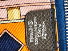 Load image into Gallery viewer, Hermes Silk'In Etoupe Leather Long Wallet