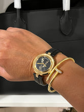 Load image into Gallery viewer, Versace Virtus Infinity Leather Watch