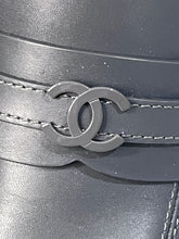 Load image into Gallery viewer, Chanel Gray Platform Loafers