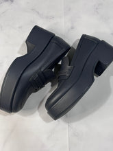 Load image into Gallery viewer, Chanel Gray Platform Loafers