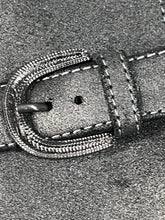 Load image into Gallery viewer, Chanel 22 Gray Metallic Booties