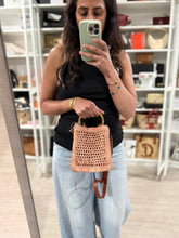 Load image into Gallery viewer, Chloe Summer Beige Mini Crossbody Tophandle