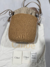 Load image into Gallery viewer, Chloe Woody Small Basket Bucket Bag