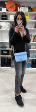 Load image into Gallery viewer, Valentino Garavani Loco Leather Blue Shoulder Bag