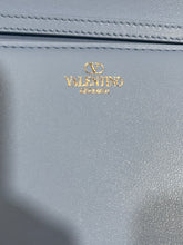Load image into Gallery viewer, Valentino Garavani Loco Leather Blue Shoulder Bag