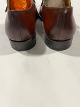 Load image into Gallery viewer, Magnanni Cognac Strap Dress Shoes Size 10.5