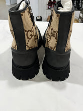 Load image into Gallery viewer, Gucci Logo Lace Up Combat Boot Mens