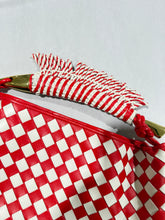 Load image into Gallery viewer, Bottega Veneta Bicolor Red White Sardine Bag