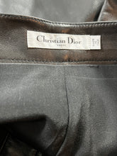 Load image into Gallery viewer, Christian Dior CD Buckle Leather Skort
