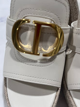 Load image into Gallery viewer, Dior 30 Montaigne Ivory Wedge Slide