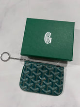 Load image into Gallery viewer, Goyard Green Key Cles Pouch