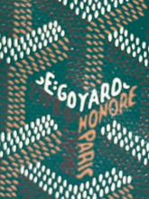 Load image into Gallery viewer, Goyard Green Key Cles Pouch