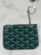 Load image into Gallery viewer, Goyard Green Key Cles Pouch