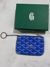 Load image into Gallery viewer, Goyard Blue Key Cles Pouch