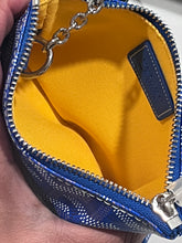 Load image into Gallery viewer, Goyard Blue Key Cles Pouch